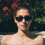 Crystal Eye Pendant Necklace - Zayla