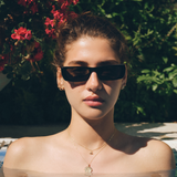 Crystal Eye Pendant Necklace - Zayla