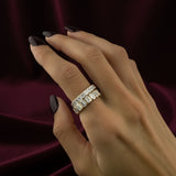 The Vault Band | Asscher Eternity Ring