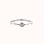 Diamond Stackers - White Gold - Zayla