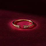 Arc Deco Cuff Ring