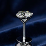 Everyday Martini Studs | Round Diamond