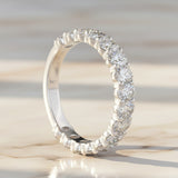 Solace 3/4 Eternity Band | Oval Diamond