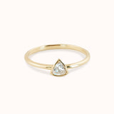Trillion Diamond Ring