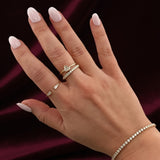 Arc Deco Cuff Ring