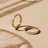 The Vault Band | Asscher Eternity Ring