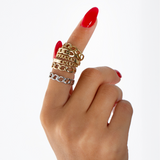 Pavé Chain Ring - Zayla