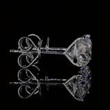 Everyday Martini Studs | Round Diamond