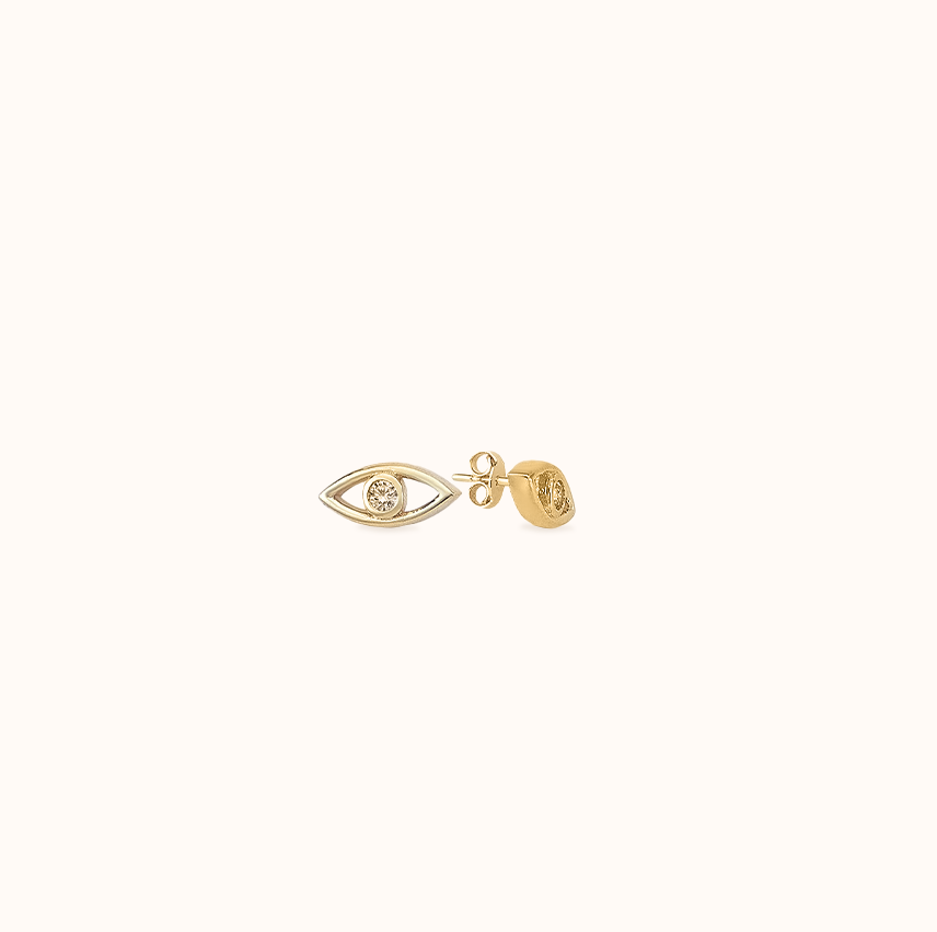 Crystal Eye Studs - Zayla