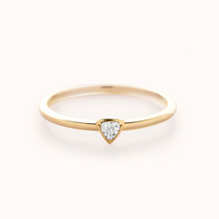 Trillion Diamond Stacking Ring - Zayla
