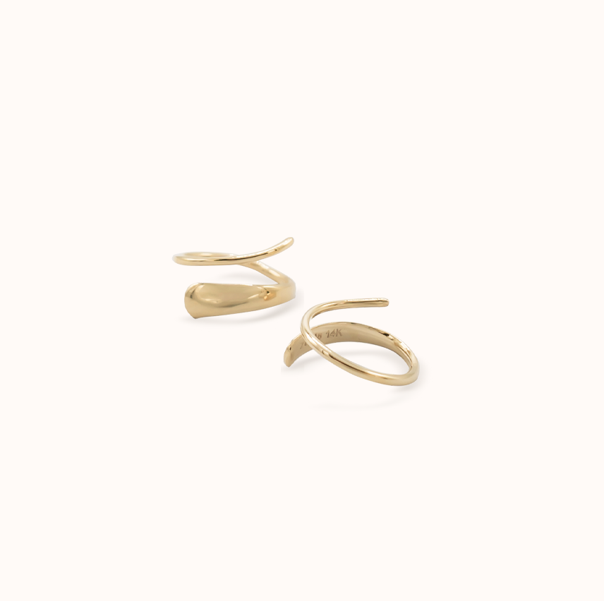 Illusion Twist Earrings - Zayla