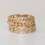 Bold Chain Ring - Zayla