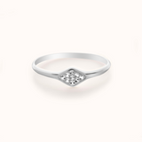 Diamond Pavé Signet Ring - Zayla