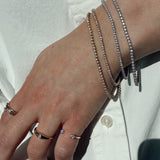 Classic Diamond Tennis Bracelet - 0.8 ctw | White Gold
