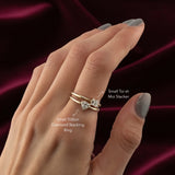 Trillion Diamond Ring
