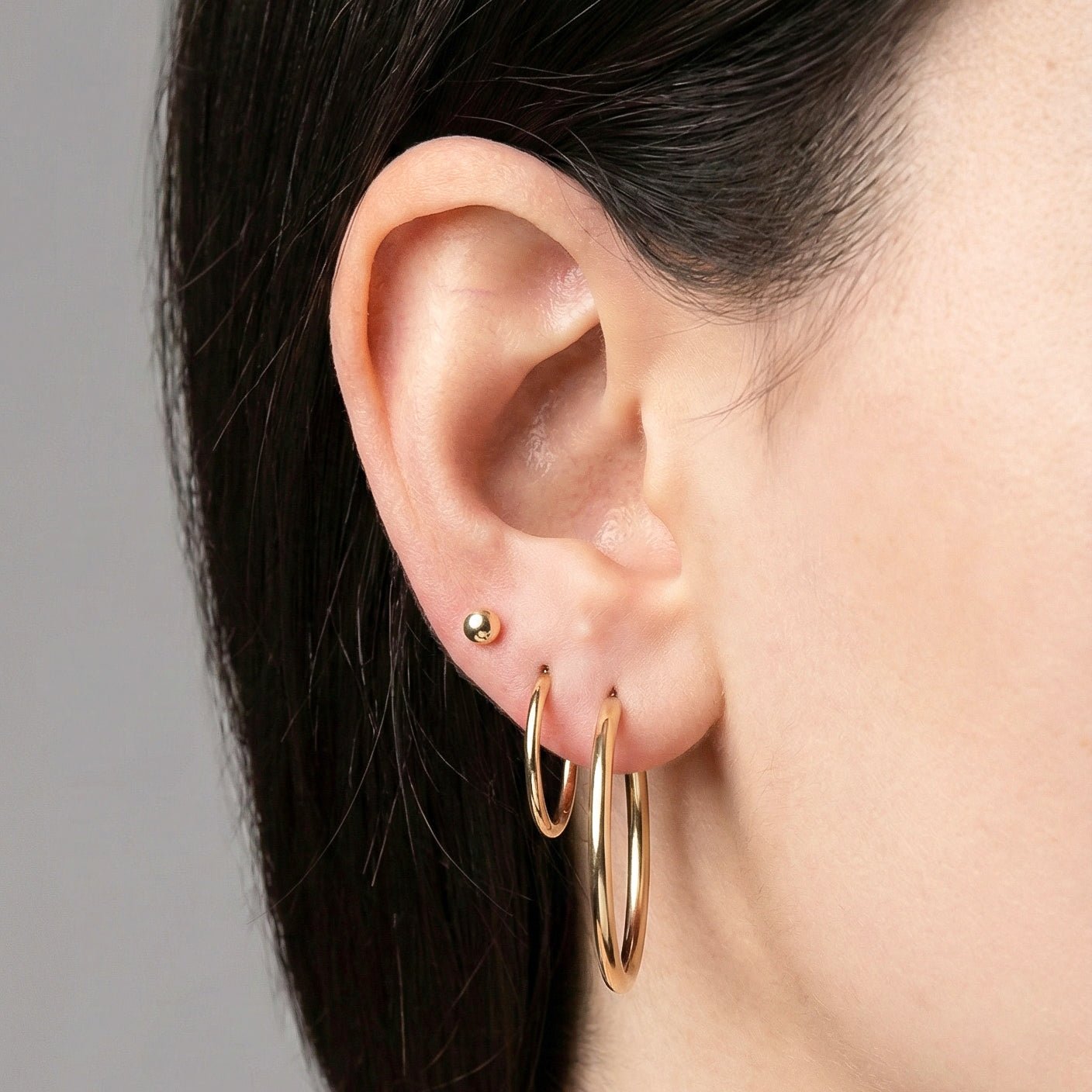 Pip Flatback Stud - Zayla - Earrings