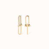 Drop Link Earrings