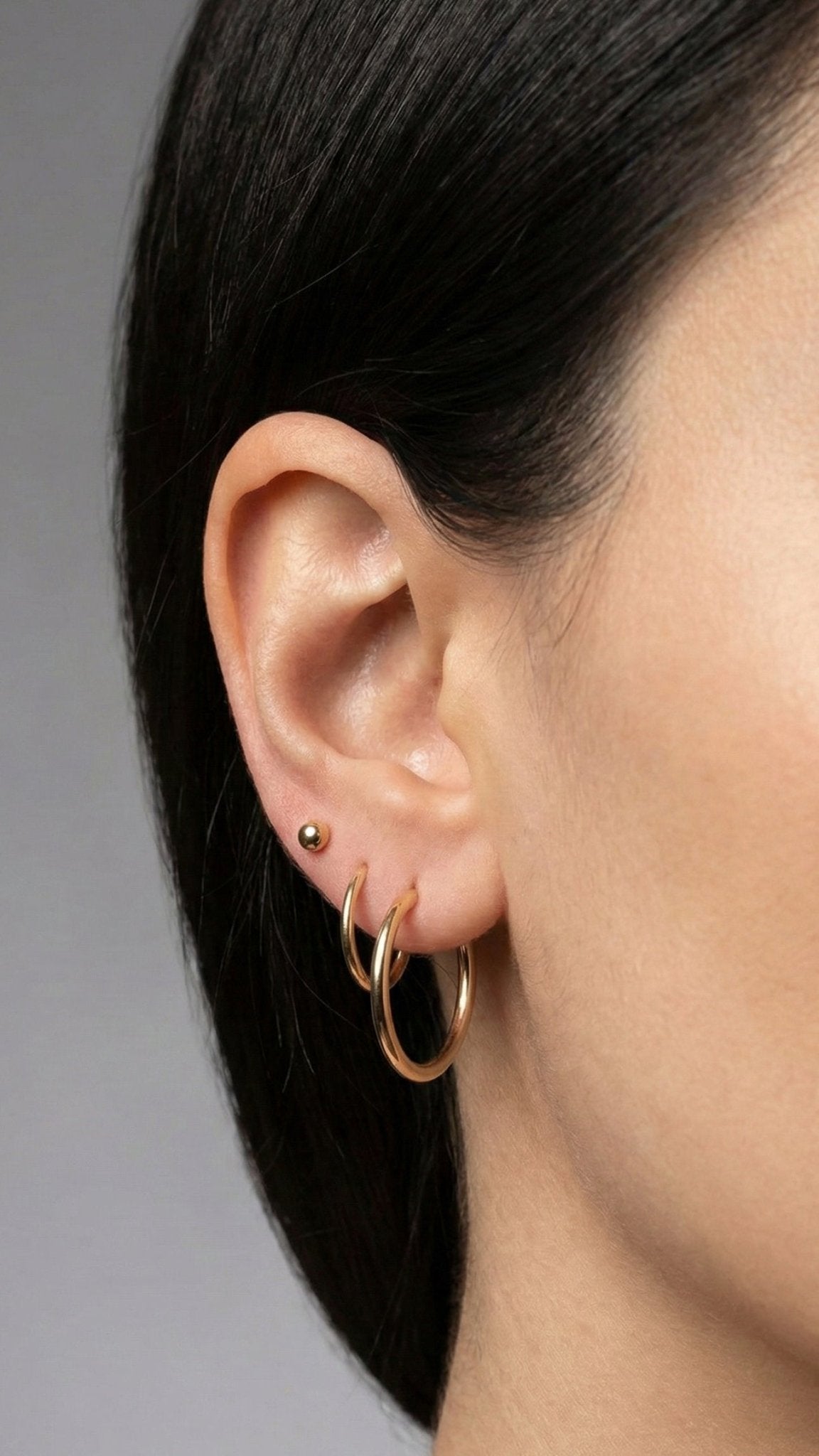 Pip Flatback Stud - Zayla - Earrings
