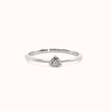 Trillion Diamond Stacking Ring