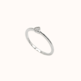 Trillion Diamond Stacking Ring