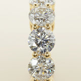 Aura Diamond Huggies | Yellow Gold