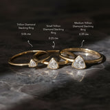 Trillion Diamond Ring