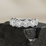 Aura Diamond Huggies | White Gold