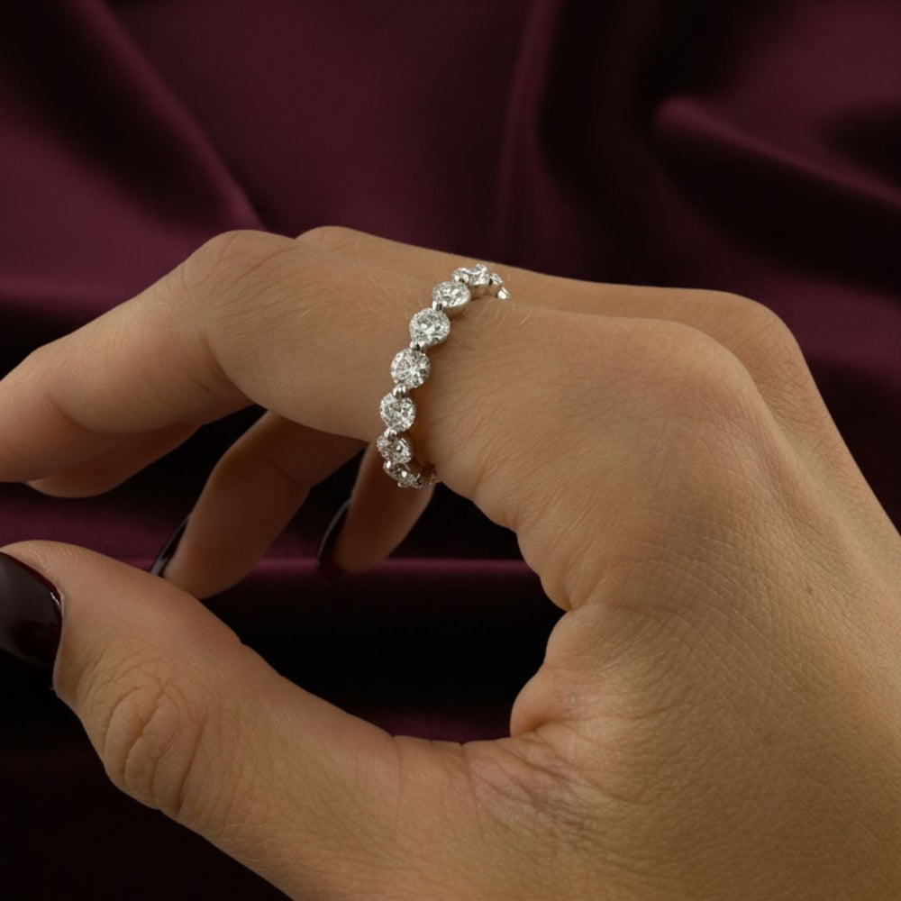 Continuum Full Eternity Band - Zayla - Rings