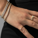 Trillion Diamond Ring