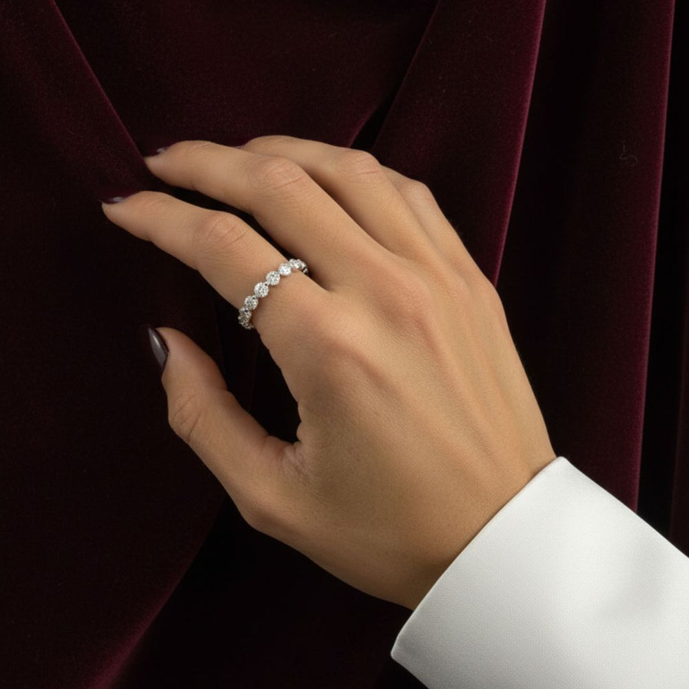 Continuum Full Eternity Band - Zayla - Rings