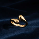 Gold Drops Ring