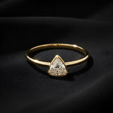 Trillion Diamond Ring