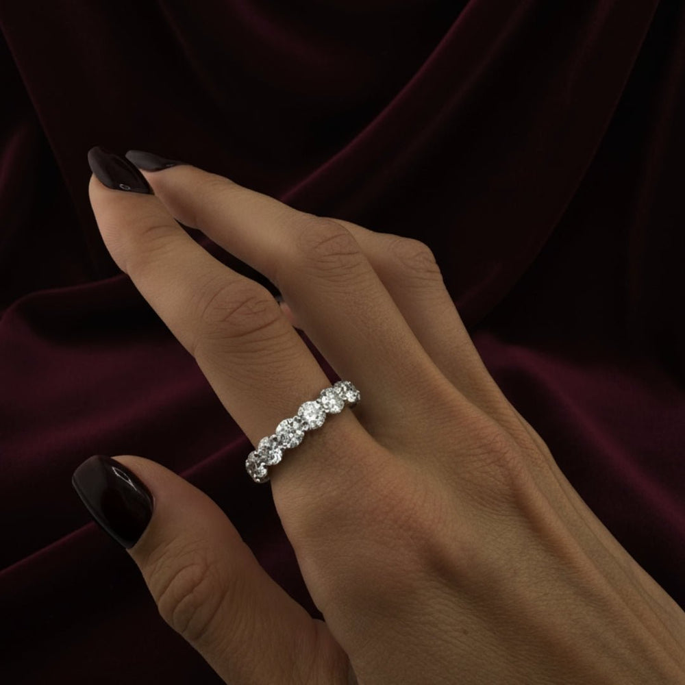 Orbit Full Eternity Band - Zayla - Rings