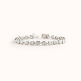 Mélange Mixed Diamond Tennis Bracelet