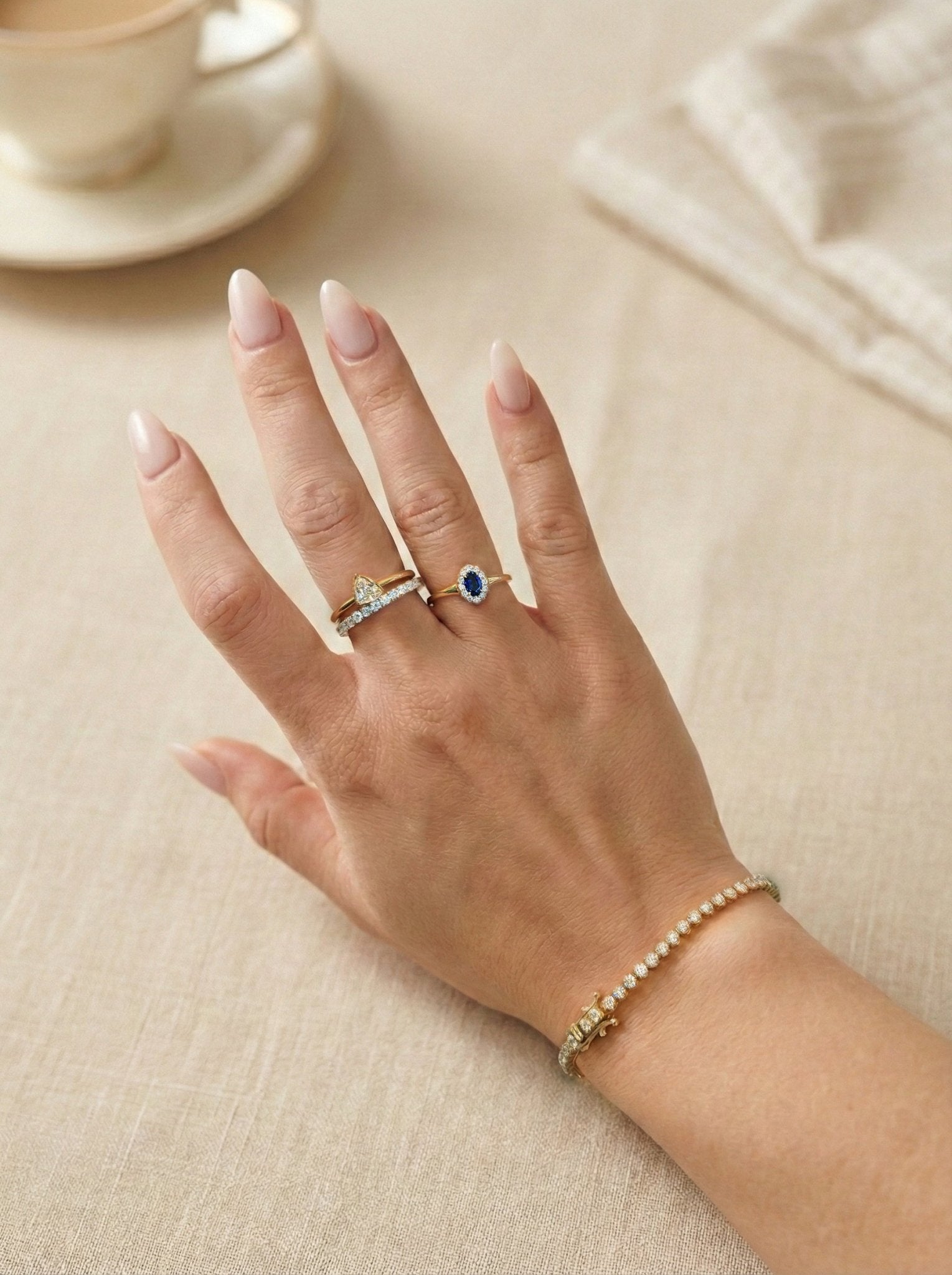 Mini Kensington Ring | Lab Emerald - Zayla - Rings