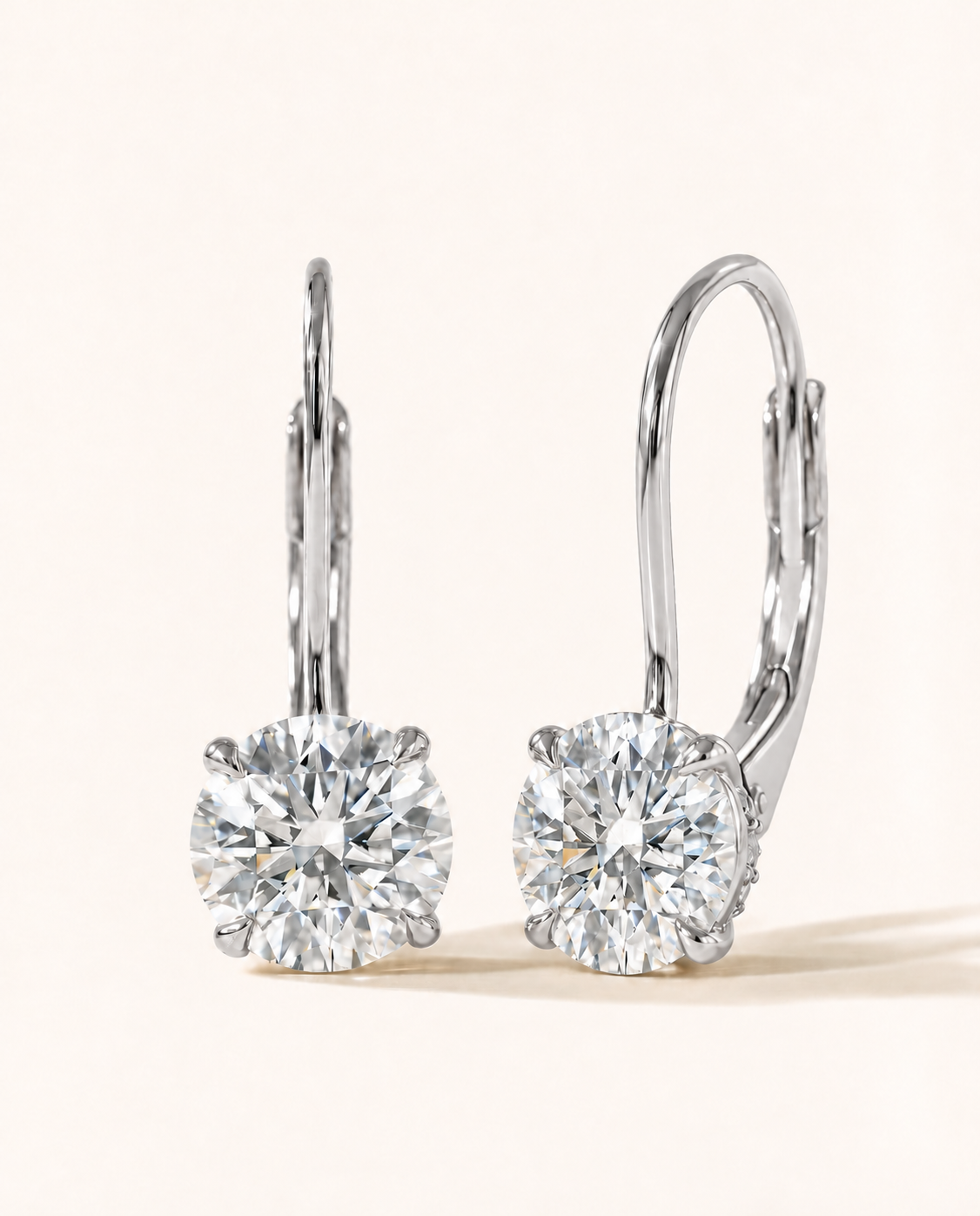 Astor Drop Earrings | Round