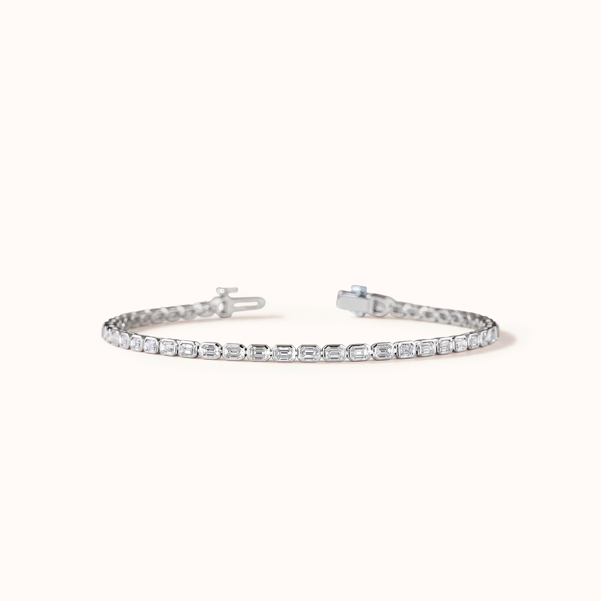 Somerset Emerald-Cut Tennis Bracelet