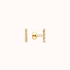 Bubble Bar Flatback Stud - Zayla