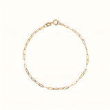 Micro Paperclip Chain Bracelet - Zayla