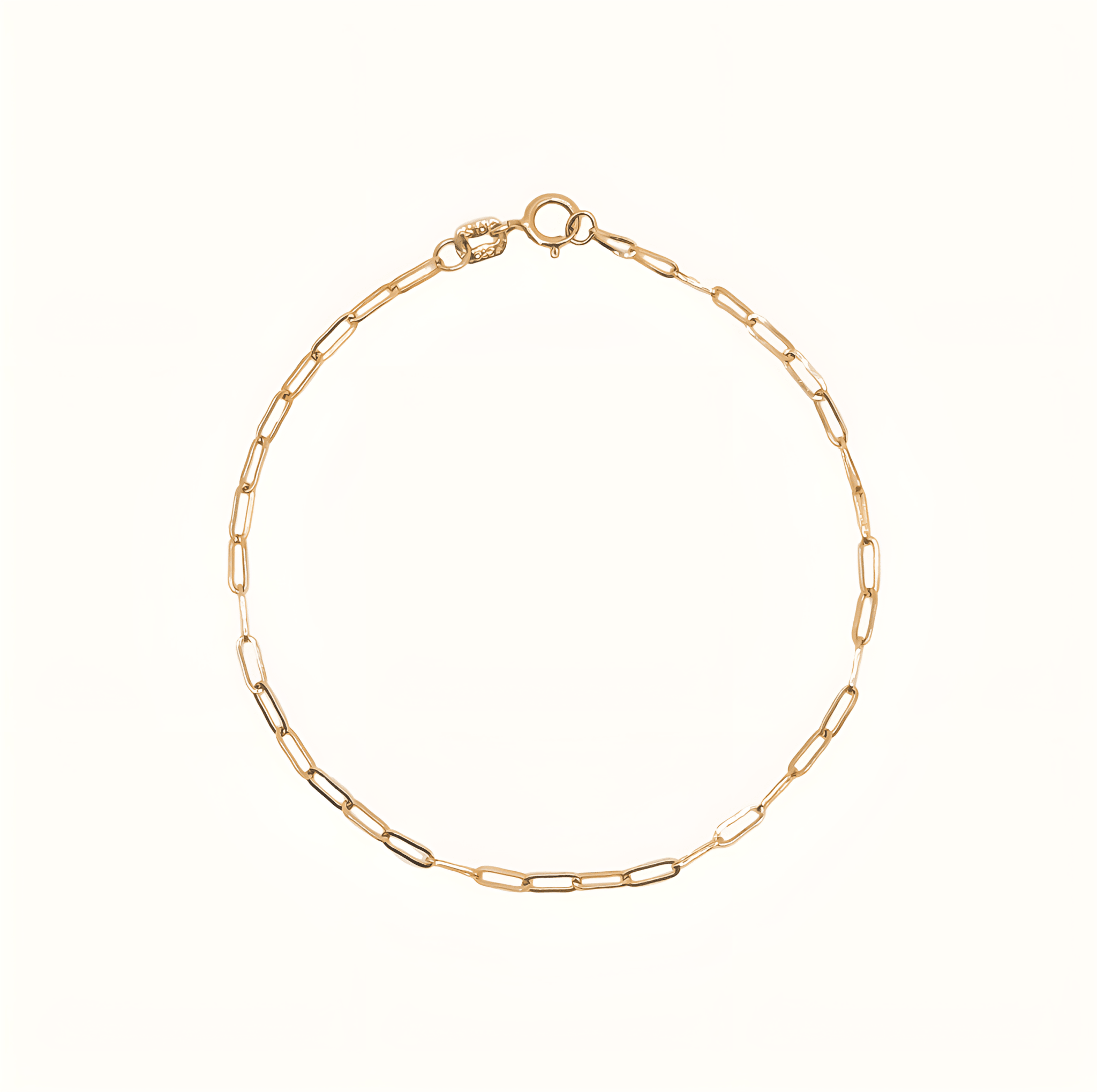 Micro Paperclip Chain Bracelet - Zayla - Bracelet