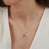 Coin Pendant Necklace - Zayla