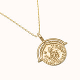 Coin Pendant Necklace - Zayla