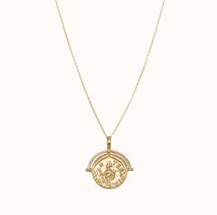 Coin Pendant Necklace - Zayla