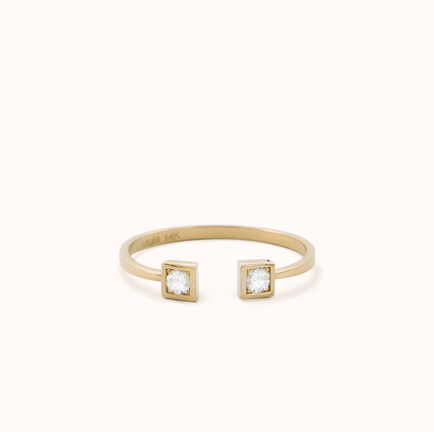 Bold Chain Ring – Zayla
