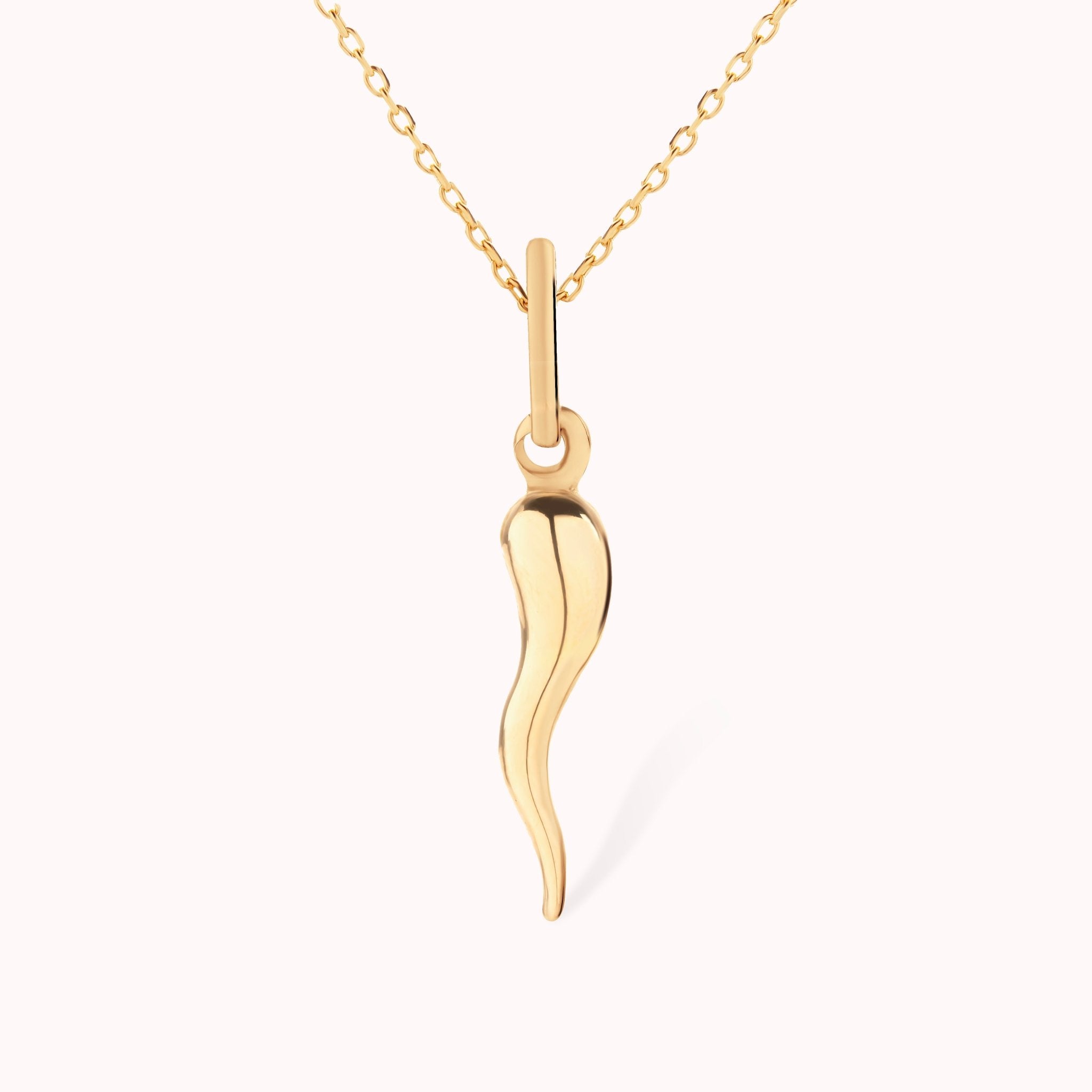 Italian Horn Pendant - Zayla - Necklaces