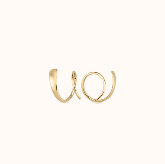 Illusion Twist Earrings - Zayla - Earrings