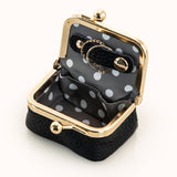Kiss-Lock Leather Jewelry Case