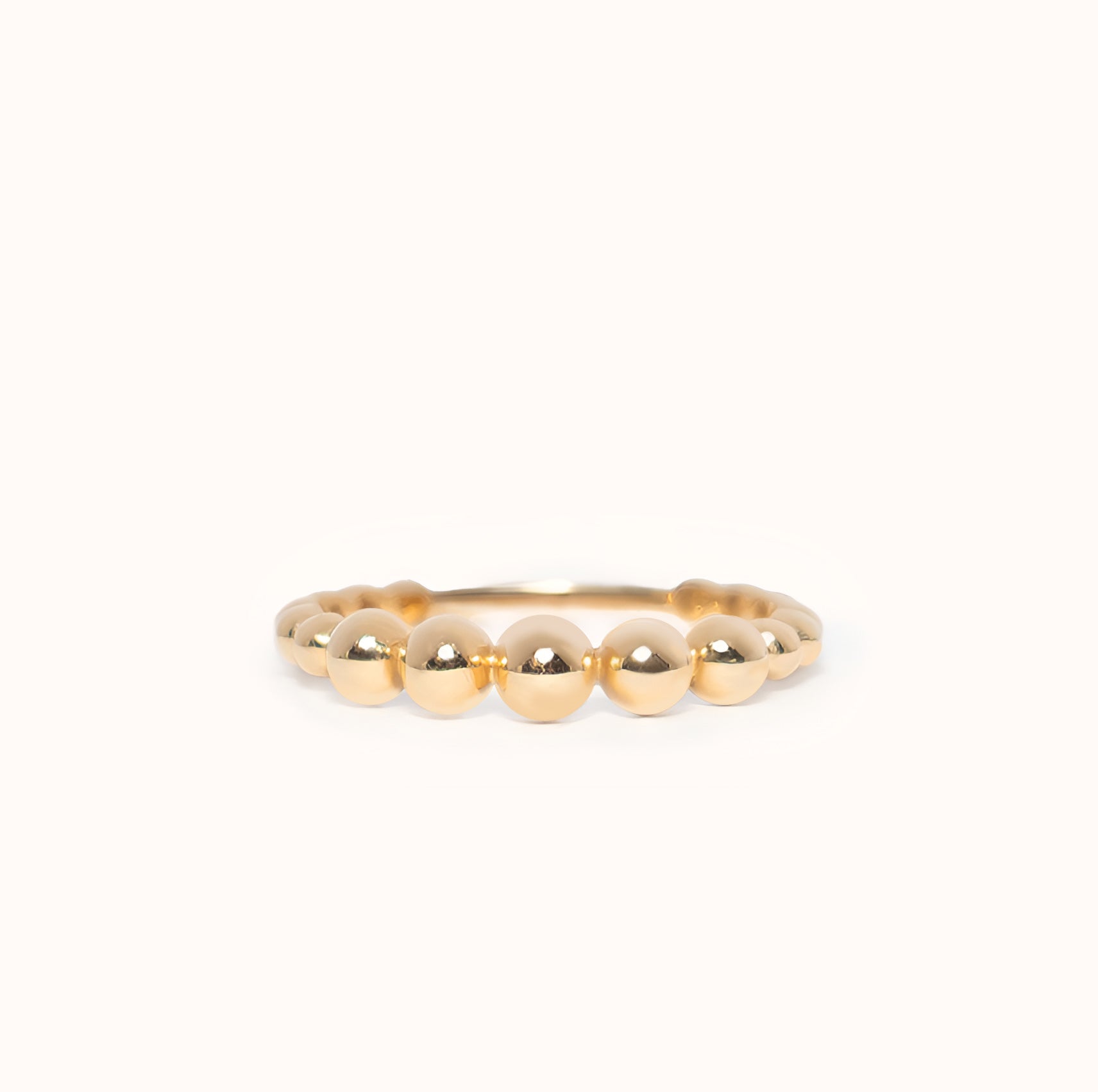 Large Bubble Ring | 14k Gold | Zayla