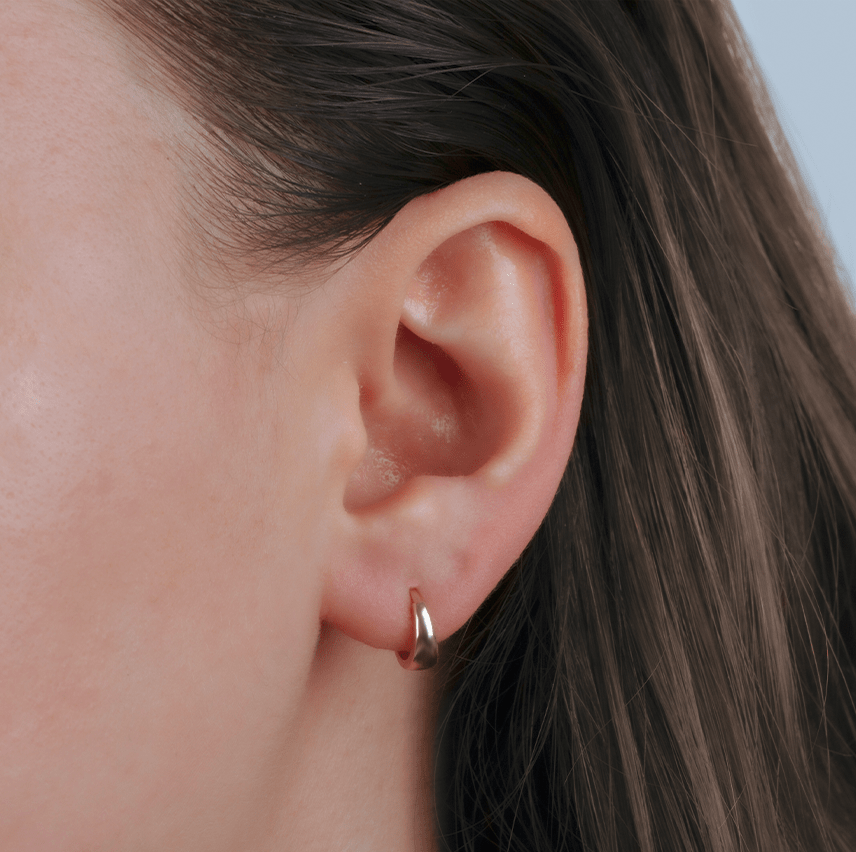 Tapered Bold Huggies - Zayla - Earrings