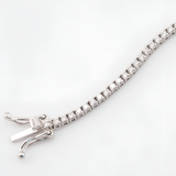 Classic Diamond Tennis Bracelet | White Gold